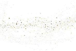 licht gouden glitter confetti textuur vector