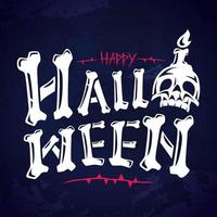 halloween-tekstontwerp vector