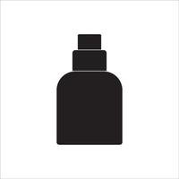 parfumflesje pictogram logo vector ontwerp