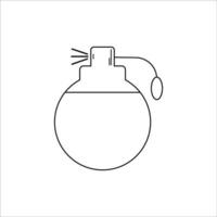 parfumflesje pictogram logo vector ontwerp