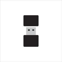 flashdisk pictogram logo vector ontwerp