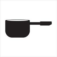 wok pictogram logo vector ontwerp