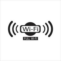 wifi pictogram logo vector ontwerp