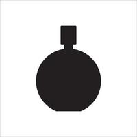 parfumflesje pictogram logo vector ontwerp