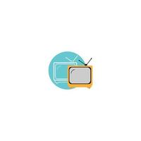 televisie pictogram ilustration vector