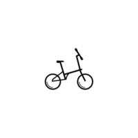 fiets pictogram ilustration vector