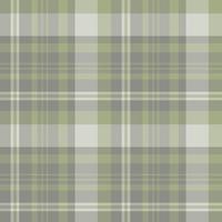 naadloos patroon in grote discrete grijze en moerasgroene kleuren voor plaid, stof, textiel, kleding, tafelkleed en andere dingen. vector afbeelding.