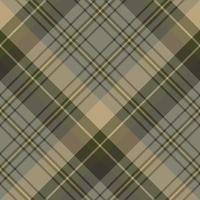 naadloos patroon in interessante discrete grijze, donkergroene en beige kleuren voor plaid, stof, textiel, kleding, tafelkleed en andere dingen. vector afbeelding. 2