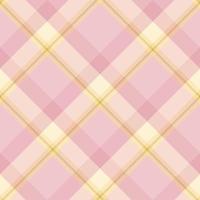 naadloos patroon in grote roze en gele kleuren voor plaid, stof, textiel, kleding, tafelkleed en andere dingen. vector afbeelding. 2