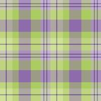 naadloos patroon in grote groene en violette kleuren voor plaid, stof, textiel, kleding, tafelkleed en andere dingen. vector afbeelding.