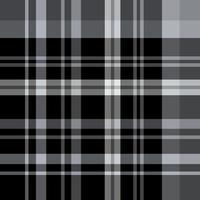 naadloos patroon in grote grijze en zwarte kleuren voor plaid, stof, textiel, kleding, tafelkleed en andere dingen. vector afbeelding.