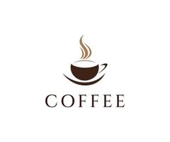 koffie winkel logo ontwerp sjabloon. koffie logo ontwerp. cafe logo ontwerp vector. vector