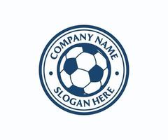 modern voetbal en Amerikaans voetbal logo sjabloon vector