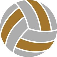 volleybal pictogramstijl vector