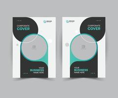 bedrijf boek Hoes ontwerp sjabloon in a4. kan worden zich aanpassen naar brochure, jaar- rapport, tijdschrift, poster, zakelijke presentatie, portefeuille, folder, banier, vector