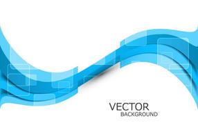 Abstracte Blauwe Golf vector