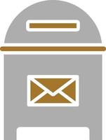 po box pictogramstijl vector