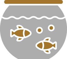 aquarium pictogramstijl vector