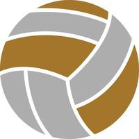 volleybal pictogramstijl vector