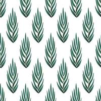 mooi bladeren patroon decoratie achtergrond. patroon botanisch motief decoratie ornament, groen natuur blad, blad, palm blad, gebladerte, brochure, naald- vector ontwerp. ornament voor behang, wrap.