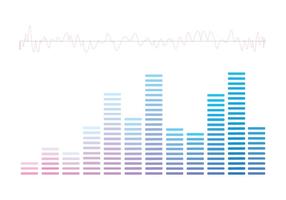 Vector Geluidsstaven Grafisch