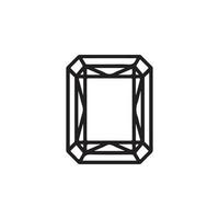 diamant pictogram eps 10 vector