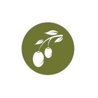 olijfboom vector illustratie