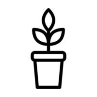 plant pictogram ontwerp vector