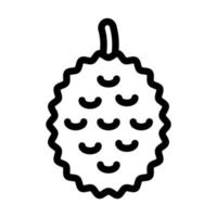 jackfruit icoon ontwerp vector
