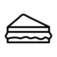 sandwich pictogram ontwerp vector