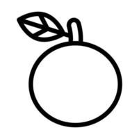 clementine icoon ontwerp vector