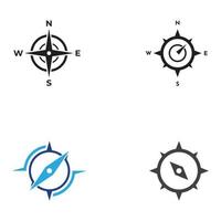 kompaslogo, richtingsgids of pandom. kompas logo vector illustratie pictogrammalplaatje.