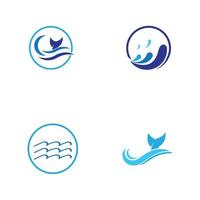 watergolf pictogram vector