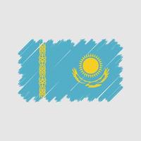 Kazachstan vlag vector. nationale vlag vector