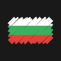 bulgarije vlag vector. nationale vlag vector