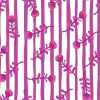 elegant bloemen naadloos patroon. decoratie botanisch bloemenbehang. vector
