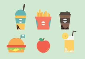 Gratis Fast Food Icon Vectors