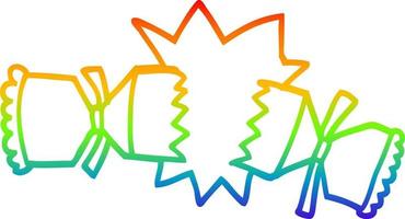 regenboog helling lijn tekening tekenfilm kraken kraker vector