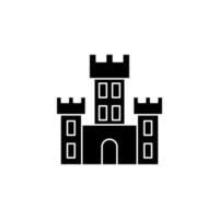 kasteel icoon vector voor website symbool icoon presentatie