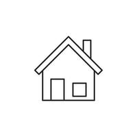 huis vector voor website symbool pictogram presentatie