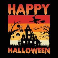 halloween t-shirt ontwerp vector