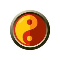 yin yang-logo vector