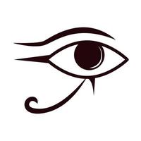 egypte oog van horus vector