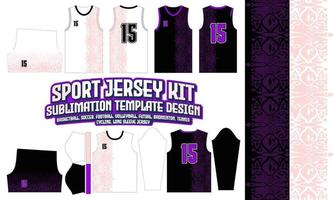 sport Jersey het drukken ontwerp patroon 101 sublimatie voetbal Amerikaans voetbal badminton vector