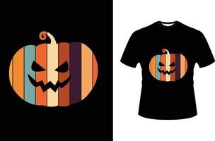 halloween modieus grafiek t-shirt ontwerp vector