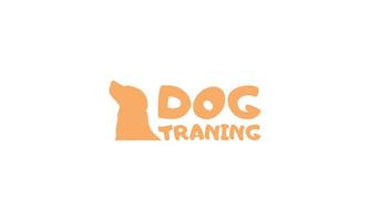 hond opleiding logo icoon vector geïsoleerd