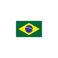 Brazilië vlag logo vector