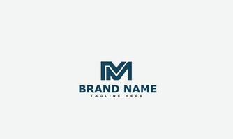 mm logo ontwerp sjabloon vector grafische branding element.