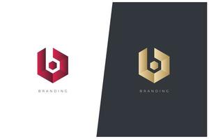 b brief logo vector concept icoon handelsmerk. universeel b logotype merk