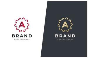 een brief logo vector concept icoon handelsmerk. universeel een logotype merk